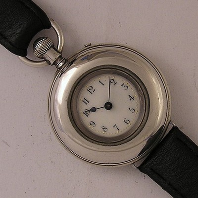 AMAZING 140 Years Old U.S - Cylindre 1880's Wrist Watch Perfect Fully Serviced