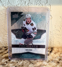 Upper Deck 2018-19 Ice Ice Premieres Dominik Kahun Blackhawks #103 /499 RC