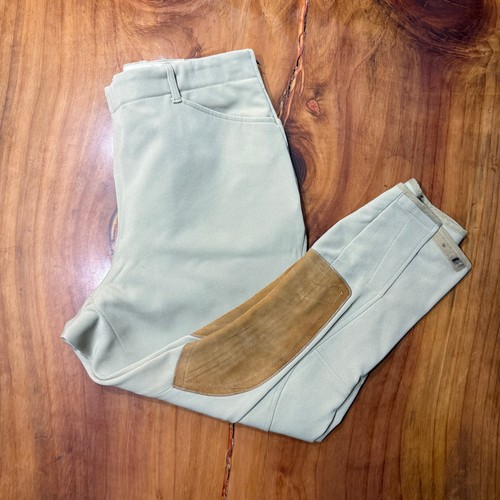 Tailored Sportsman Riding Breeches 36 Tan Beige Stretch Equestrian Pants OO15