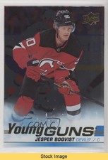 2019-20 Upper Deck Young Guns Silver Foil Jesper Boqvist #233 READ 1zm