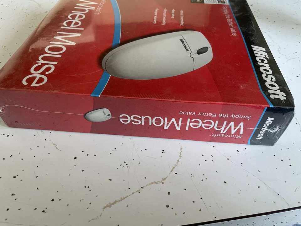 NEW Microsoft Wheel Mouse Sealed in Box - Image 3 of 4