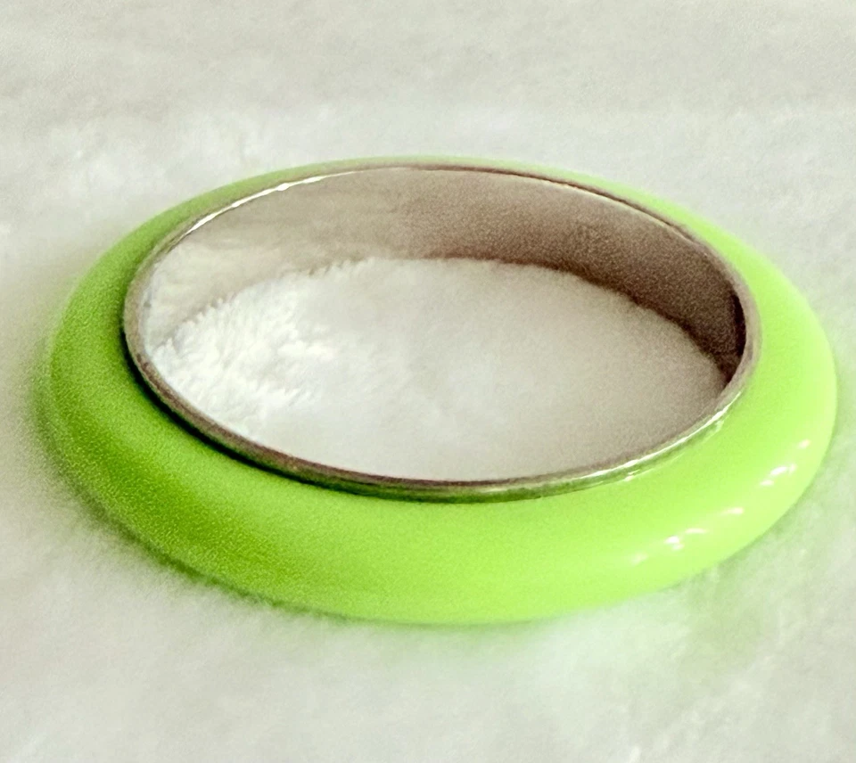 Brazalete Acrílico Banana Republic Verde Y Amarillo Foto 4 de 4