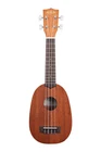 Kala KA-P Pineapple Soprano Ukulele, Satin Mahogany