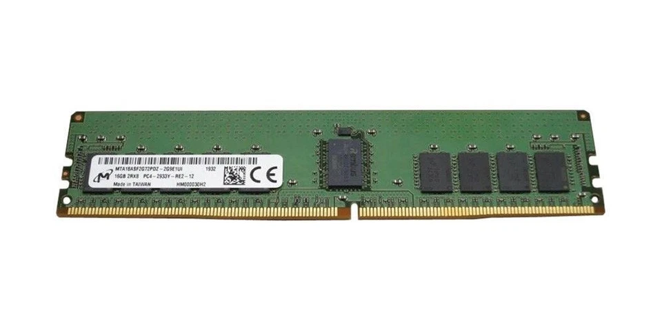 RAM Micron 16GB 2Rx8 DDR4 RDIMM ECC 2933MHz MTA18ASF2G72PDZ-2G9E1 - Image 2 of 2