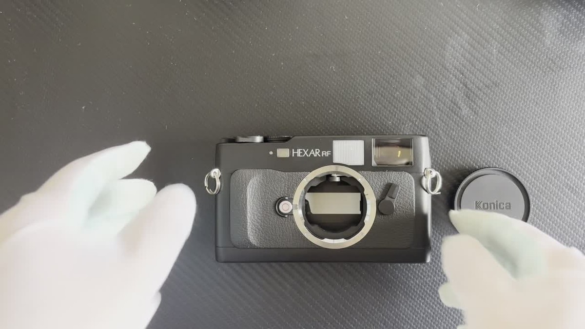 Konica Hexar RF 35mm Rangefinder Film Camera Body Only for