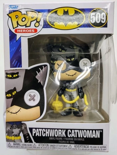 Funko Pop! Vinyl: DC Universe - Patchwork Catwoman #509 New In Damaged Box