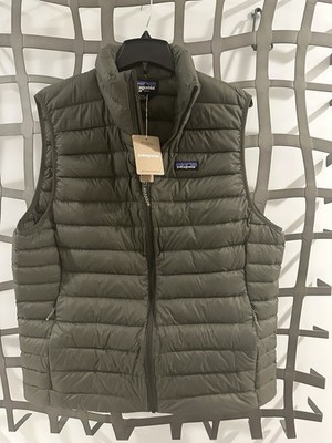 New Patagonia Men's Down Sweater Vest Mens L Pine Needle Green