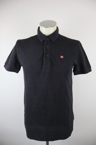 Napapijri, Napapijri Men Polo Shirt S Red Short Sleeve Cotton Casual Vintage Regular Slim