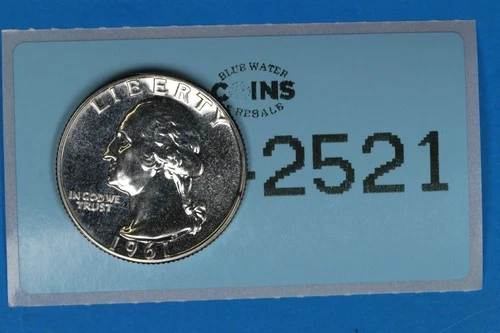 1961 25C WASHINGTON SILVER QUARTER DOLLAR PROOF RAW-2521