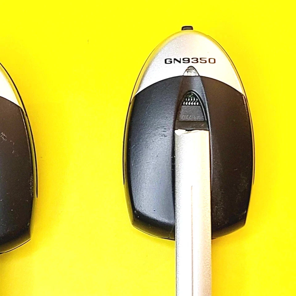 LOT OF 2 GN NETCOM GN9350 WIRELESS DECT HEADSET ADDITIONAL REPLACEMENT SPARE - Image 3 of 4