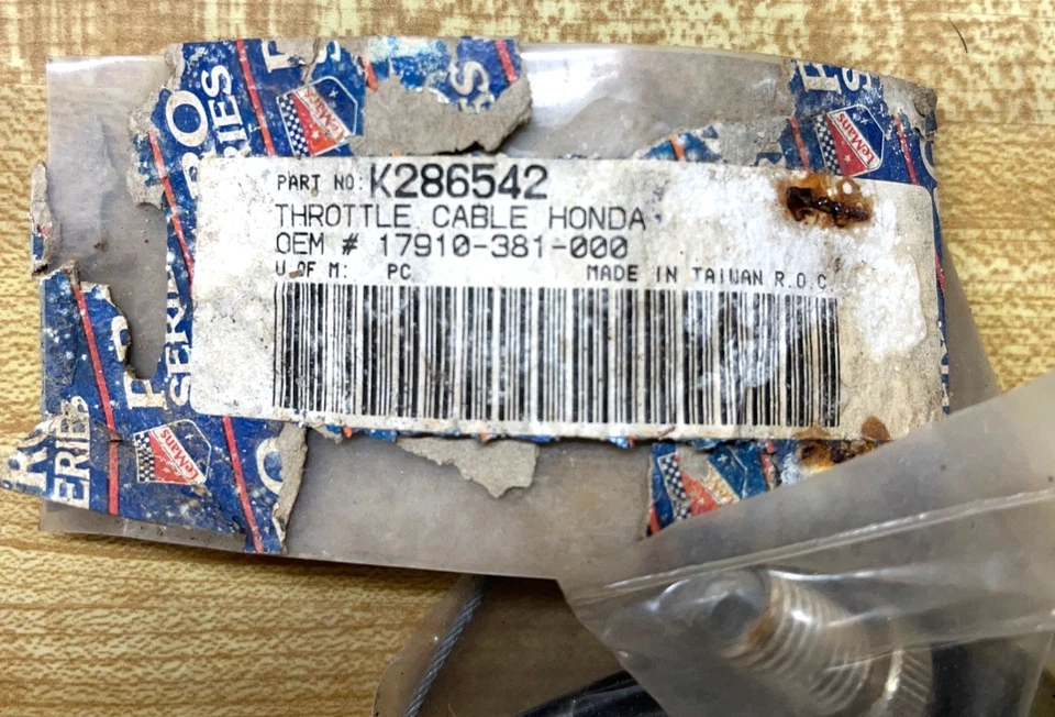 Honda - 250 Elsinore - Control Cables - Throttle, Clutch - NOS - Image 3 of 4