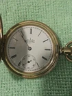 1898 Elgin Gold Filled Hunter Case Grade 117 6s Model 2 7 Jewels Pocket Watch