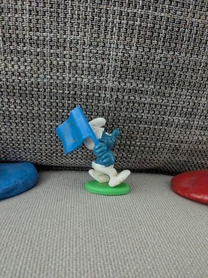 HIGHL. Schlumpf Patriot TOP Variante Flagge  HELLBLAU - ORI smurfs Schlümpfe F08