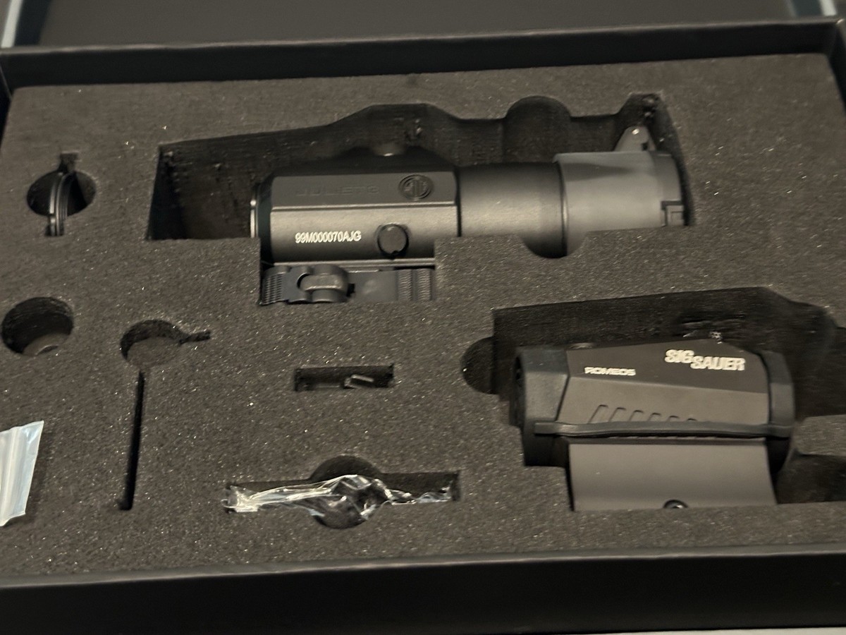 SIG SAUER Romeo 5 Red Dot Sight with Juliet3 3x Magnifier