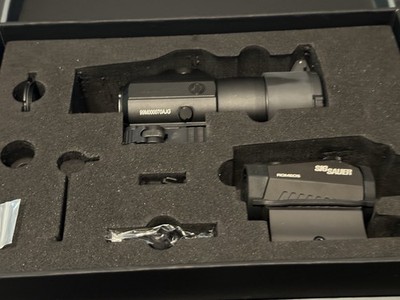 SIG SAUER Romeo 5 Red Dot Sight with Juliet3 3x Magnifier
