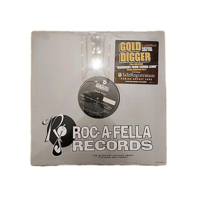 NEW SealedKanye West Gold Digger  Jamie Foxx 12'' Vinyl Roc-A-Fella B0005118-11