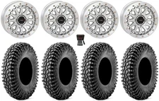 System 3 SB-6 15" Wheels Mh (6+1) 35" Cliffhanger Tires Can-Am Defender