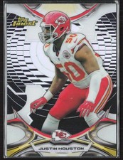 2015 Finest #26 Justin Houston Refractor Kansas City Chiefs (Z)