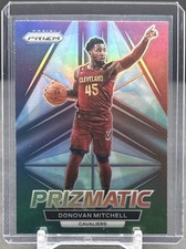 2022-23 PANINI PRIZM NBA #3 Donovan Mitchell Cavaliers Prizmatic Silver