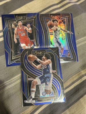 2024-25 Panini Select Jared McCain (RC) Three Different Variants