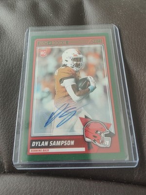Dylan Sampson [Green] Autograph (RC) | 2025 Panini Score | Cleveland Browns