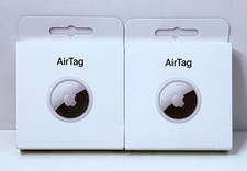 Apple AirTag - White, TWO 1-Packs MFE94LL/A A2937 NEW