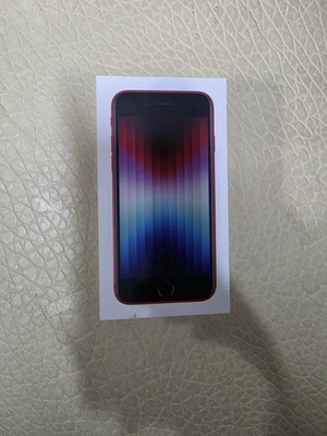 sim free _ iphone se 3rd gen unlocked 128gb new red _ unopened 