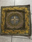 Pillow Cover 15x15  Multi Colors Of Gold, Yellow And Brown Beaded Design — photo 1