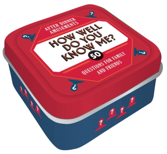 After Dinner Amusements: How Well Do You Know Me? (Game)