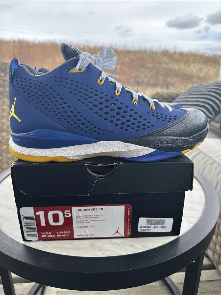 Talla 10.5 - Jordan CP3 VII Azul - 616805-489 Foto 3 de 4