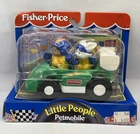 Fisher Price Little People Petmobile Race Car Vintage NOS Sealed 72539