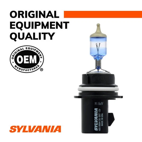 SYLVANIA 9004 SilverStar Ultra High Performance Halogen Headlight Bulb, (Pack of — 第 3/4 张图片