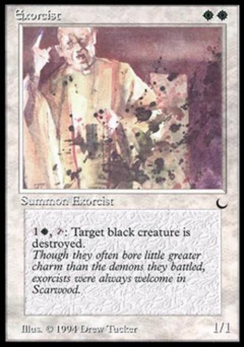 MTG English Exorcist NM Normal The Dark