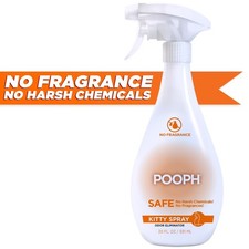 Fragrance Free Kitty Odor Eliminator Spray, 20 oz, No Harsh Chemicals