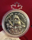 1979 Canadian $1 Dollar SILVER PROOF Coin Queen Elizabeth II with Griffon