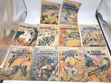 LOT DE 10 PETIT LIVRES EDITION PATRIE 2e GUERRE MONDIALE 