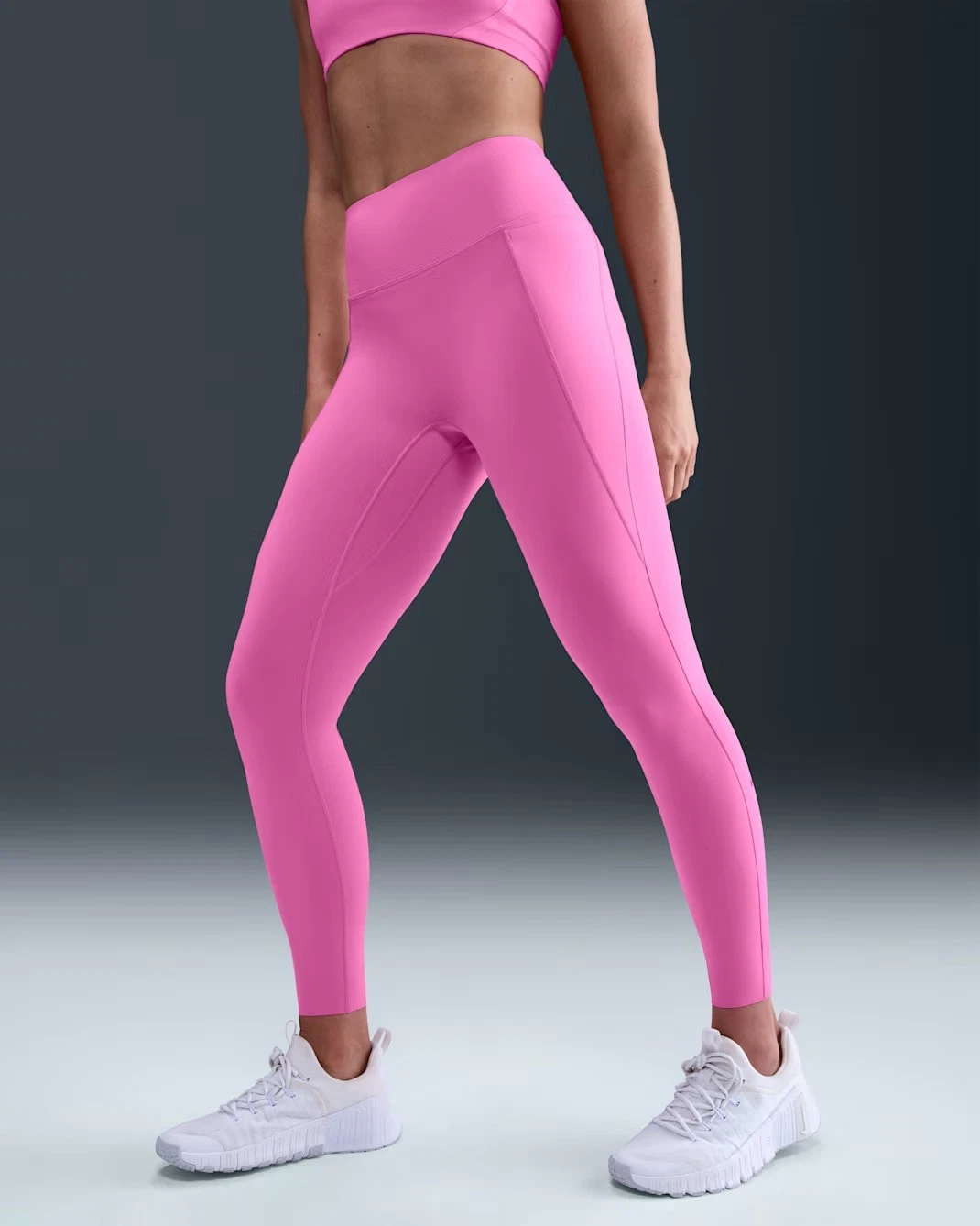 Nike Universa High-Waisted 7/8 Leggings w/ No Front Seam Women's Size Medium NEW