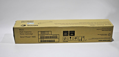 Genuine Xerox 106R01569 Black High Capacity Toner Phaser 7800 OEM 24K Pages