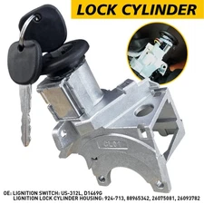For Chevy Silverado 1500 2500 3500 Ignition Lock Cylinder Switch&Housing w/Keys