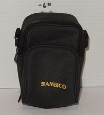 AMBICO Black Digital Camera Bag Case 5" x 2" Neoprene with belt loop 2