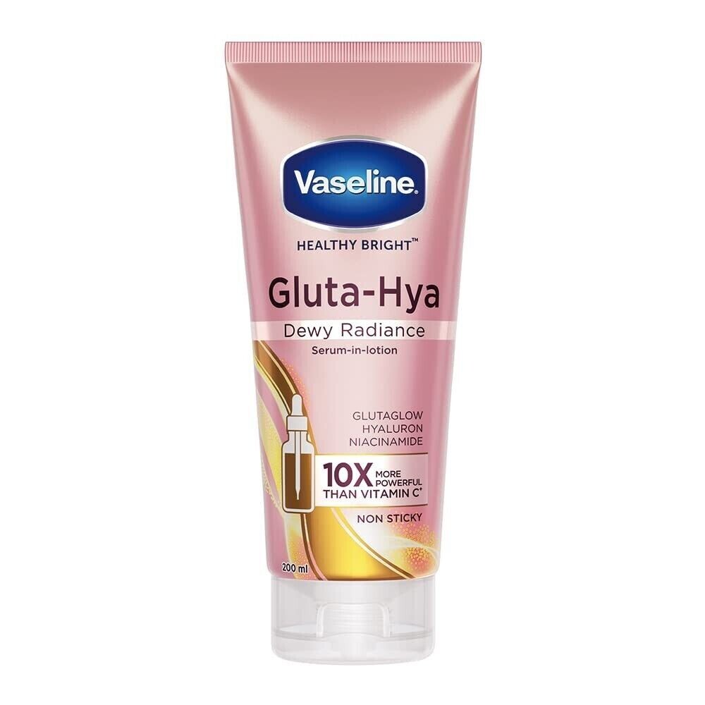 Vaseline Healthy Bright Gluta-Hya Serum Burst Lotion Dewy Radiance