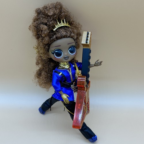 LOL Surprise OMG Music Remix Rock Ferocious Doll With Guitar Belt Outfit Shoes - Picture 4 of 24