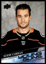 2020-21 Upper Deck Young Guns Kodie Curran Rookie Anaheim Ducks #708 R70