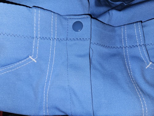 VTG 80's Deadstock Women's Southern Athletic Coach Shorts Blue Medium NOS - Picture 5 of 10