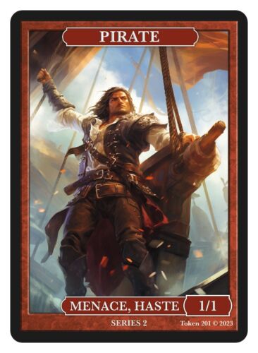 Pirate Token Givememana Tokens Series 2 Magic the Gathering MTG