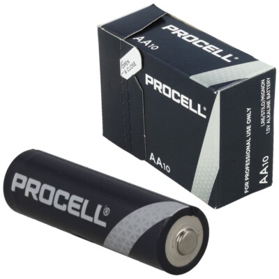Duracell Industrial Professional Procell Batterien, AA Typ 10er Box