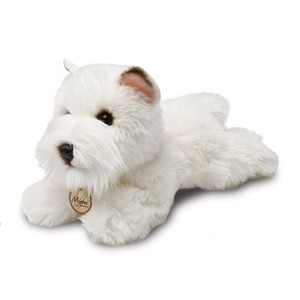 plush westie dog