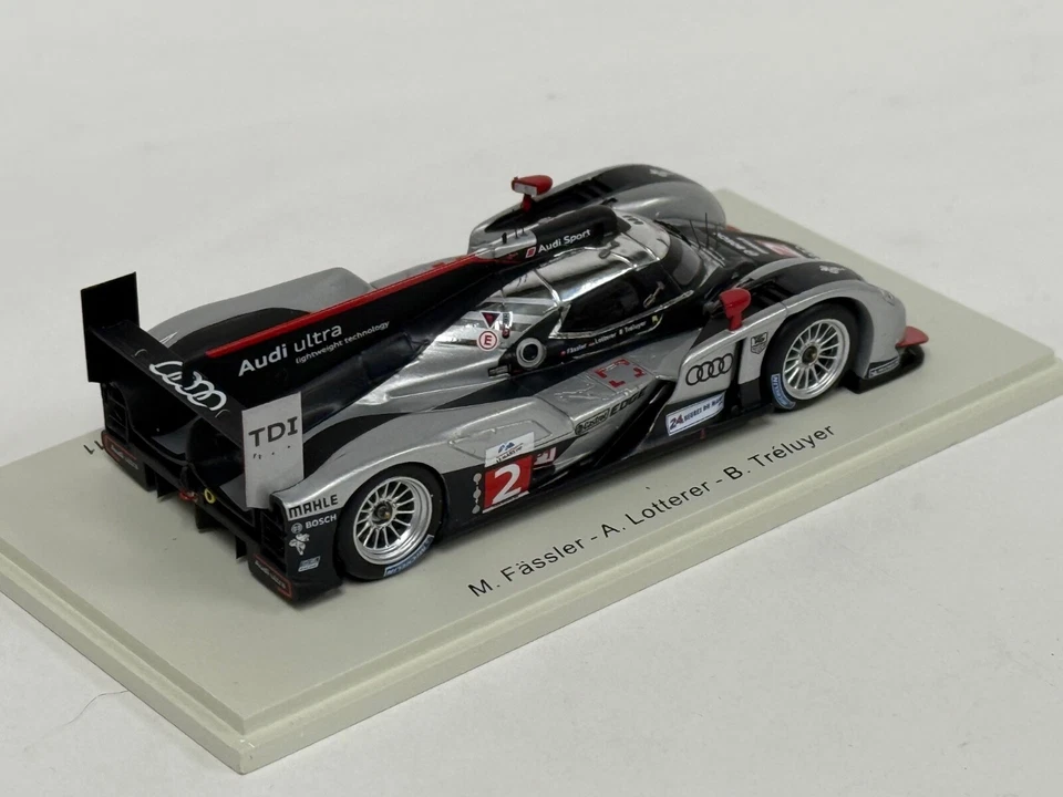1/43 Spark Audi R18 TDi car #2 Team Joest Winner LeMans 2011 43LM11 JP62 - Image 3 of 4