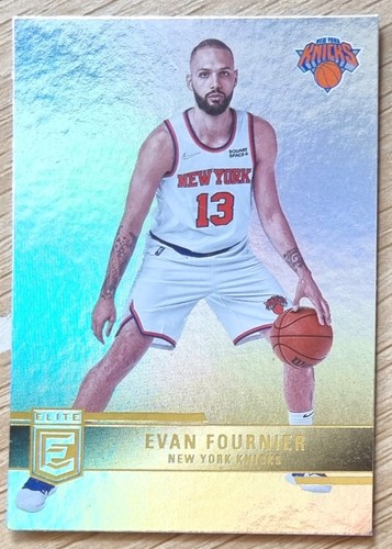 2021-22 Panini Donruss Elite Holo #134 Evan Fournier - Knicks