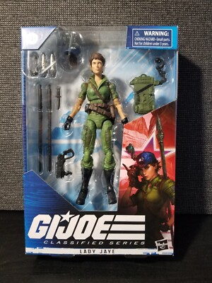 G.I. Joe Classified Series Lady Jaye Action Figure (Hasbro 2021) 6'' New